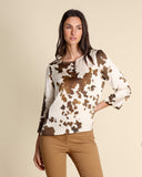 Blusa in twill