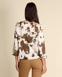 Blusa in twill