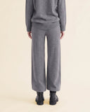 Pantaloni in maglia di misto viscosa, lana e cashmere
