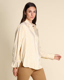 Camicia in twill di viscosa