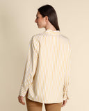Camicia in twill di viscosa