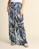 Pantaloni ampi in twill