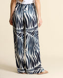 Pantaloni ampi in twill