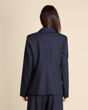 Giacca doppiopetto gessata