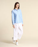 Camicia in jersey di cotone