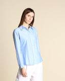 Camicia in jersey di cotone