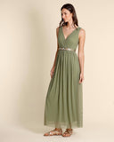 Abito in jersey tulle