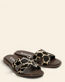 Sandali bassi animalier