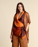 Caban in raso di viscosa