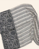 Stola in cotone e lino