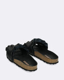 Sandali bassi con ruches