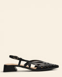 Ballerine in pelle