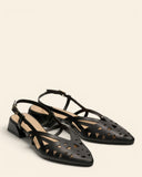 Ballerine in pelle