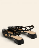 Ballerine in pelle