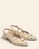 Ballerine in pelle