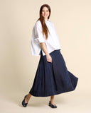 Gonna jeans in tencel