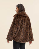 Giaccone in eco fur reversibile