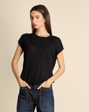 Maglia in cotone con ricami