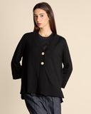 Cardigan in lino e cotone