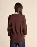 Pull en lin et coton