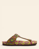 Sandali infrabijoux in pelle