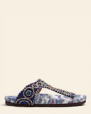 Sandali infrabijoux in pelle