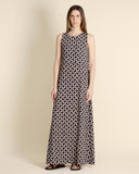 Abito lungo in jersey