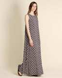 Abito lungo in jersey