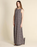 Abito lungo in jersey