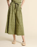 Gonna pantalone in popeline di cotone