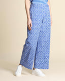 Pantaloni bojan in popeline