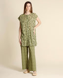 Pantaloni bojan in popeline di cotone