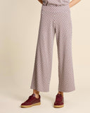 Pantaloni in jesrey jacquard