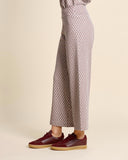 Pantaloni in jesrey jacquard