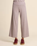 Pantaloni in jesrey jacquard