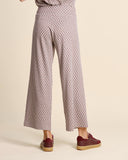 Pantaloni in jesrey jacquard