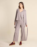 Top in jersey jacquard