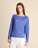 Maglia in jersey di lino