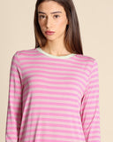 Maglia in jersey a righe