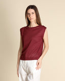 Maglia in jersey di lino