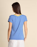 Maglia in jersey a righe