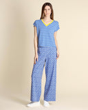 Maglia in jersey a righe