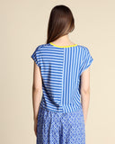 Maglia in jersey a righe