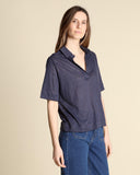 Polo in jersey di lino