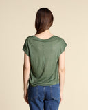 Maglia in jersey di lino