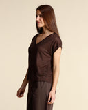Maglia in jersey di lino