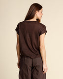 Maglia in jersey di lino