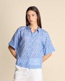 Camicia in mussola di cotone