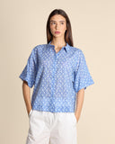 Camicia in mussola di cotone