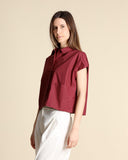 Camicia in popeline di cotone